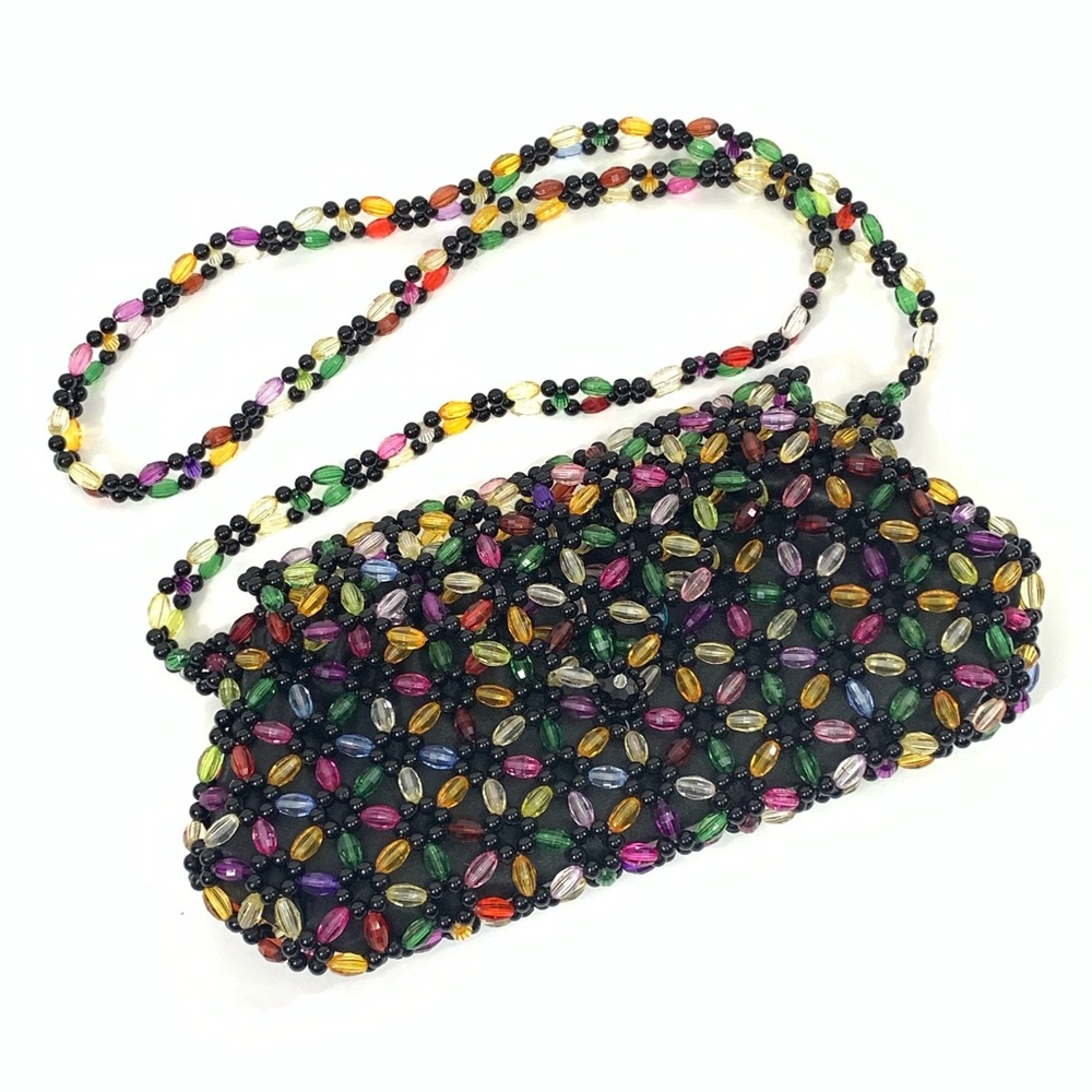 Handmade Beaded Bag Purse